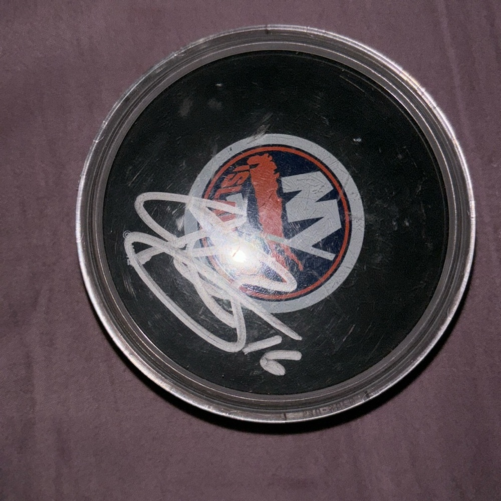 A lot of hockey memorabilia